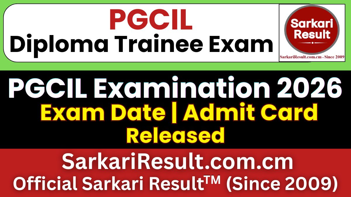 PGCIL Diploma Trainee Admit Card 2026 Out