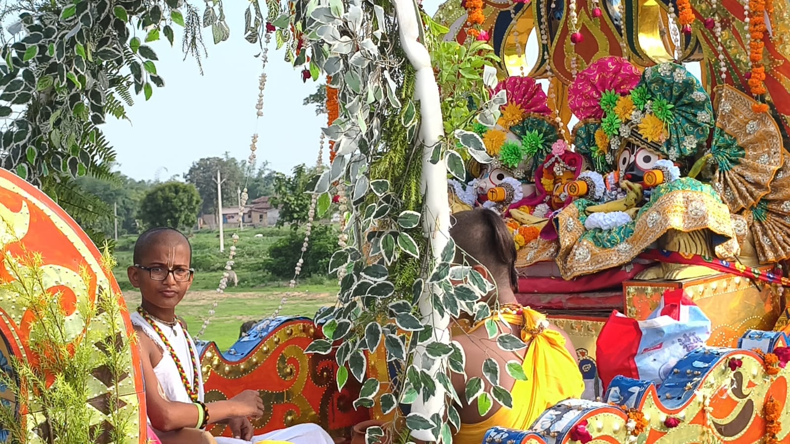 मुडीसेमर में भक्ति और उल्लास के साथ निकली भव्य श्री जगन्नाथ रथयात्रा
