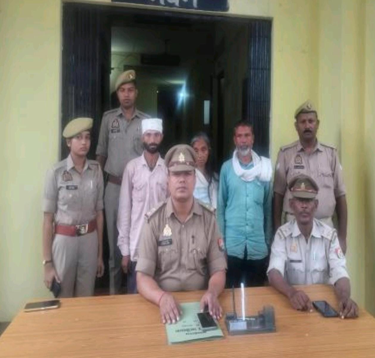 विंढमगंज पुलिस ने तीन आरोपियों को गिरफ्तार कर भेजा जेल
